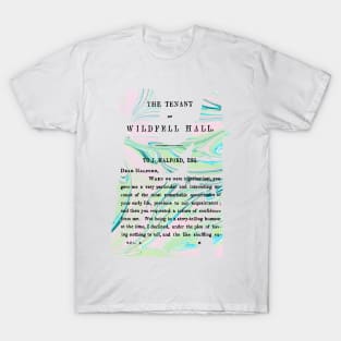 Anne Bronte: The Tenant of Wildfell Hall Collage T-Shirt